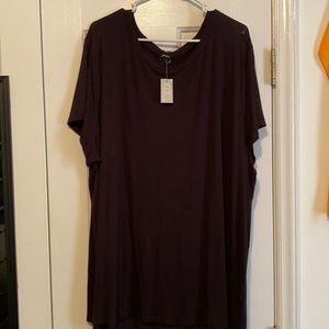 Brand new with tags Maurices 3X 24/7 solid black tee